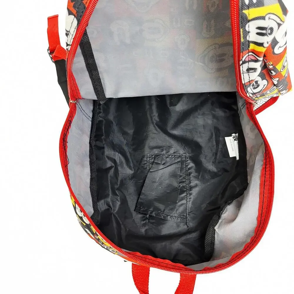 Walt Disney World souvenir backpack Mickey Mouse Face All Over Print Colorful